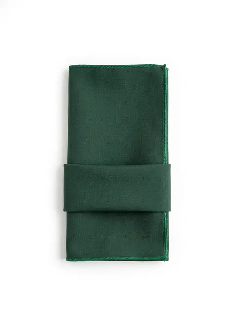 Guardanapo em Tecido Oxford – Verde Escuro