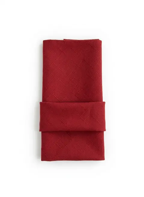 Guardanapo Vermelho Linhão