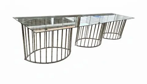 Mesa Retangular Vidro (4,0x1,0)