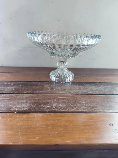 Peça de Vidro Com Pé RICCA