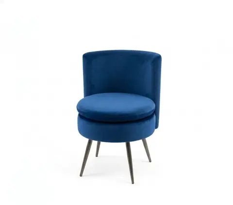 Poltrona Pé Palito Azul
