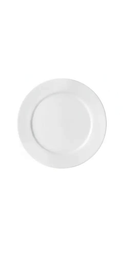 Prato de refeição redondo de porcelana