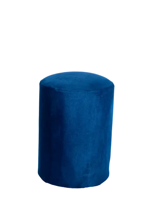 Puff Redondo Azul