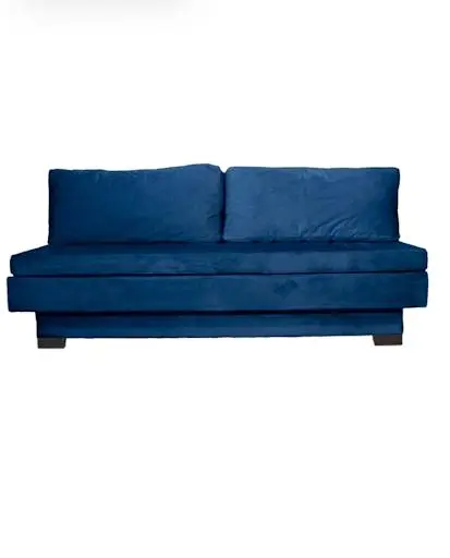 Sofá Reto Azul