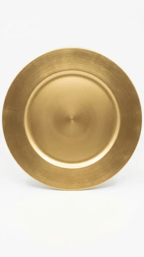Sousplast Dourado Liso