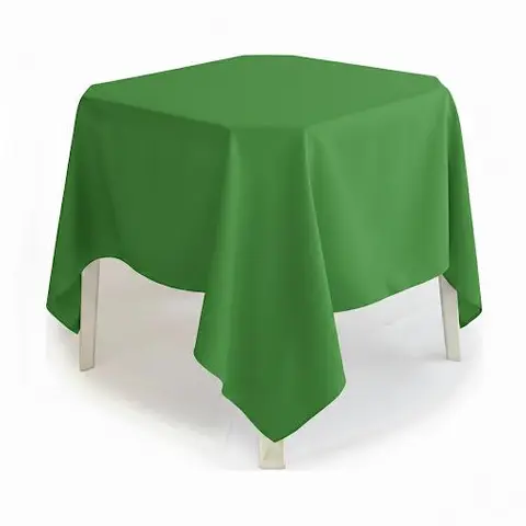 Toalha quadrada verde bandeira