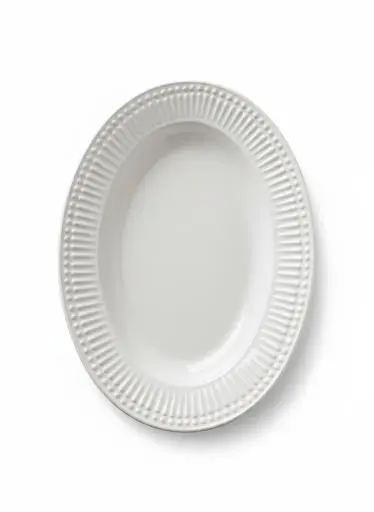 Travessa média de porcelana